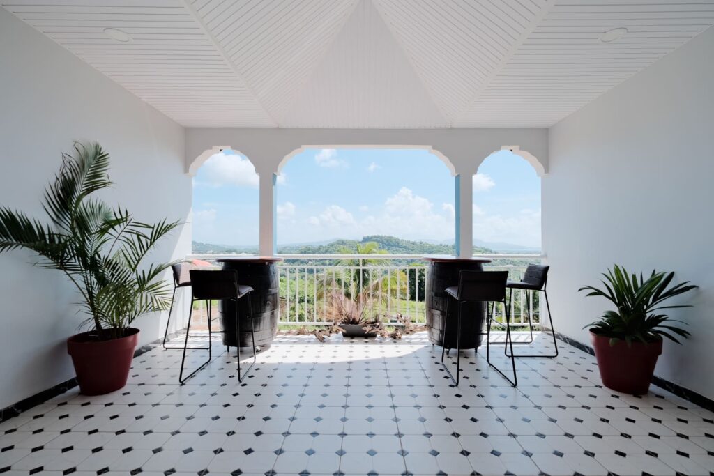 Déco hall commun - Résidence Terre et Passion - Ducos Martinique
