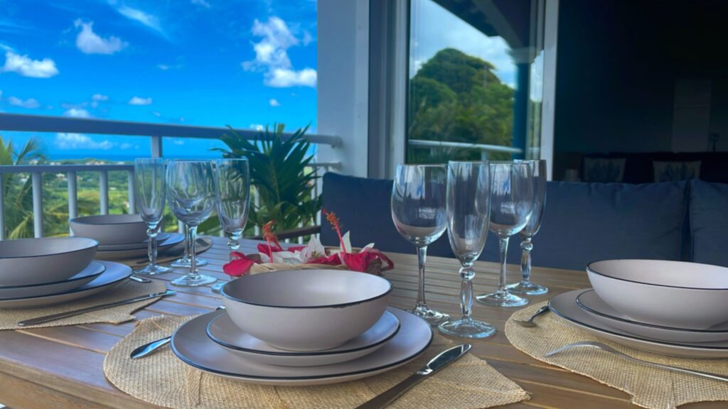 Suite Sunset - Table dressée