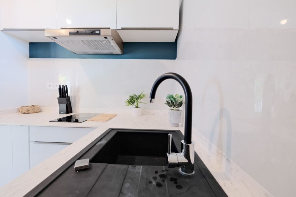 Suite Tropicale - Evier cuisine