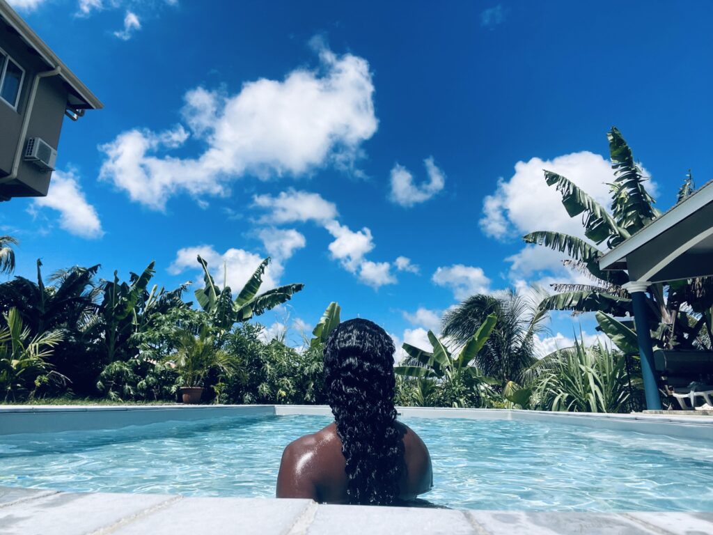 Détente piscine - Terre et passion